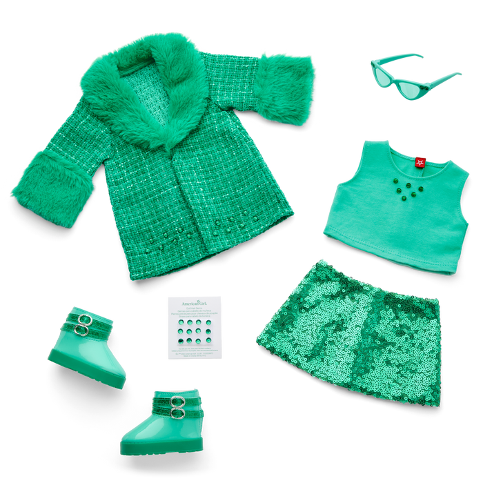 May Emerald Icon Outfit for 18-inch Dolls U8