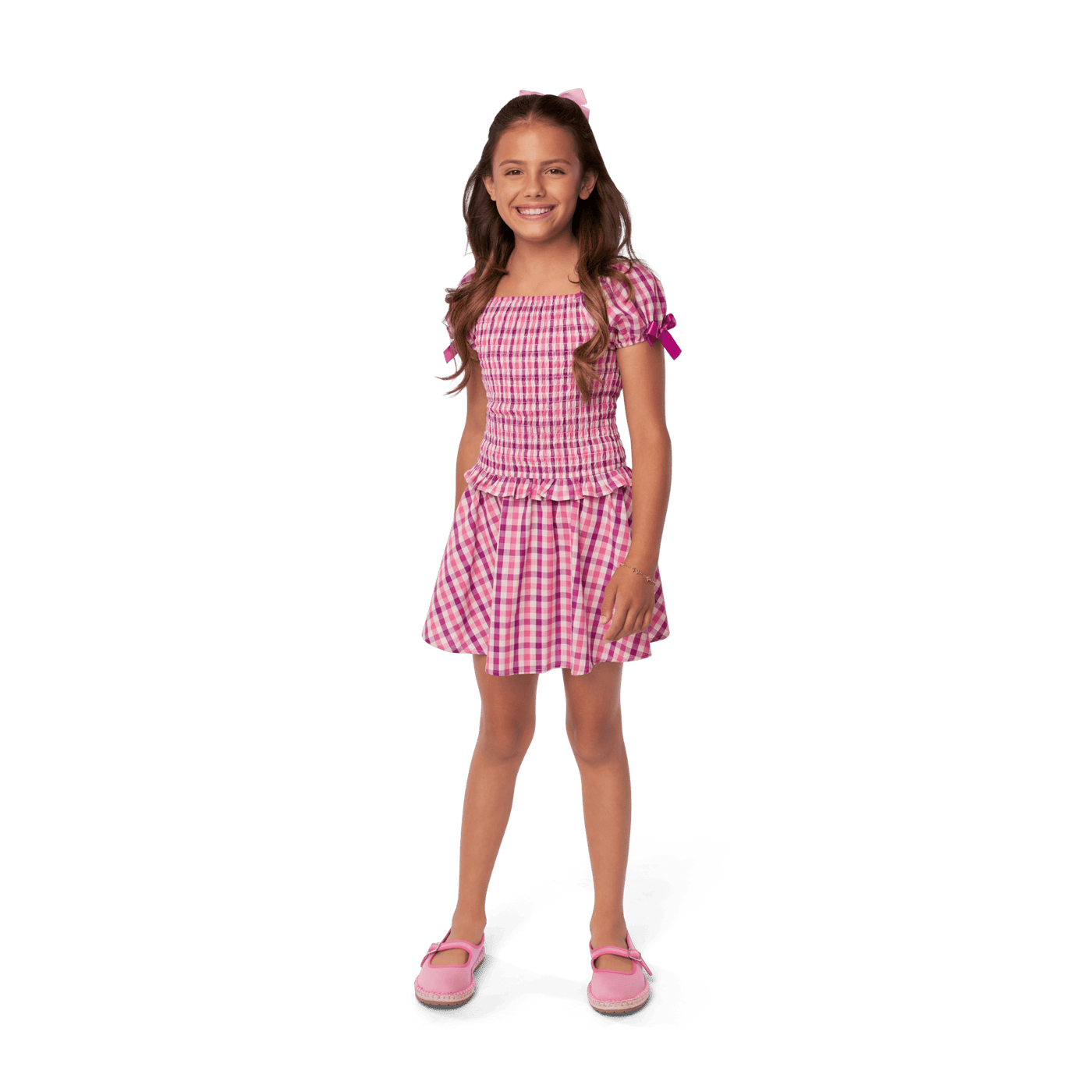 Raquel's™ Gingham Ruffle Outfit for Girls (Girl of the Year™ 2026) U2