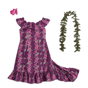 Nanea's Holoku Dress for 18-inch Dolls (Historical Characters) F3