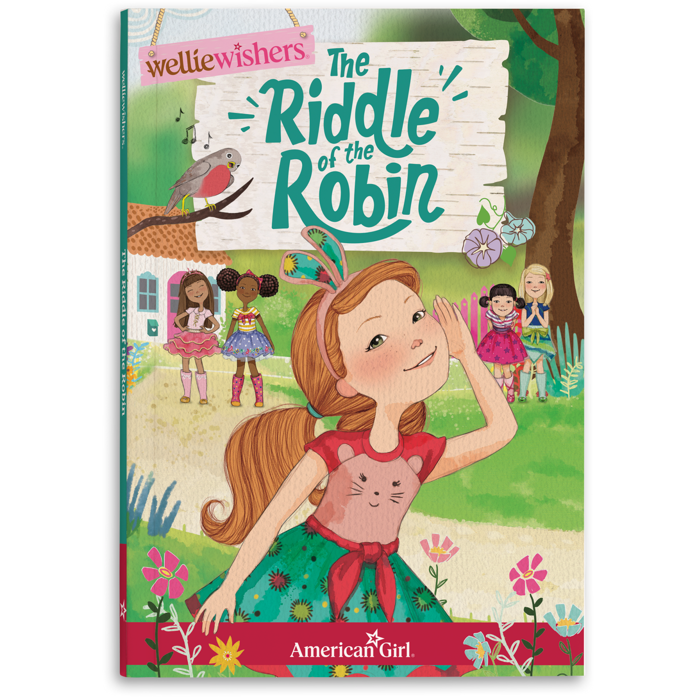 The Riddle of the Robin Book (WellieWishers™) K9