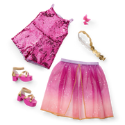 Glam Sparkly Concert Outfit for 18-inch Dolls V1