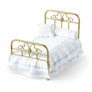 Rebecca’s™ Bed & Bedding for 18-inch Dolls (Historical Characters) J4