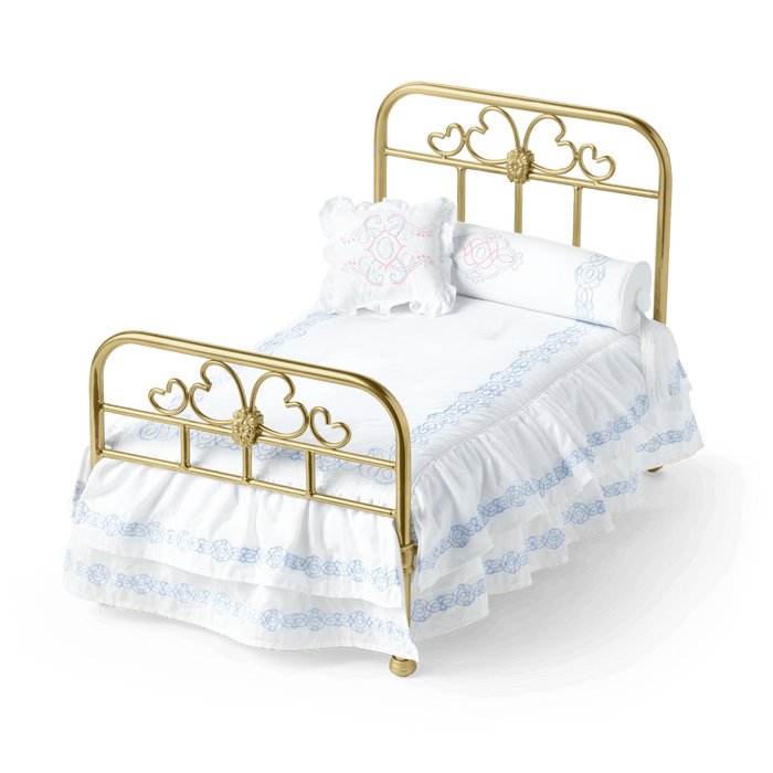 Rebecca’s™ Bed & Bedding for 18-inch Dolls (Historical Characters) J4