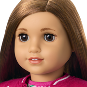 Truly Me™ 18-inch Doll #107 with straight brown hair T5