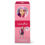 Truly Me™ 18-inch Doll #116 with wavy purple-and-pink hair G5