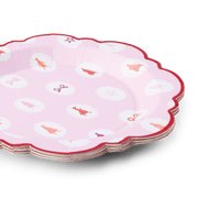 American Girl™ x Bonjour Fête Classic Characters Large Plates (Set of 8) M0