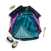 Disney Frozen Queen Anna Outfit & Accessories for 18-inch Dolls by American Girl® H0