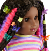 Long Hair Looks™ by Truly Me™ 18-inch Doll #135 & hair accessories X2