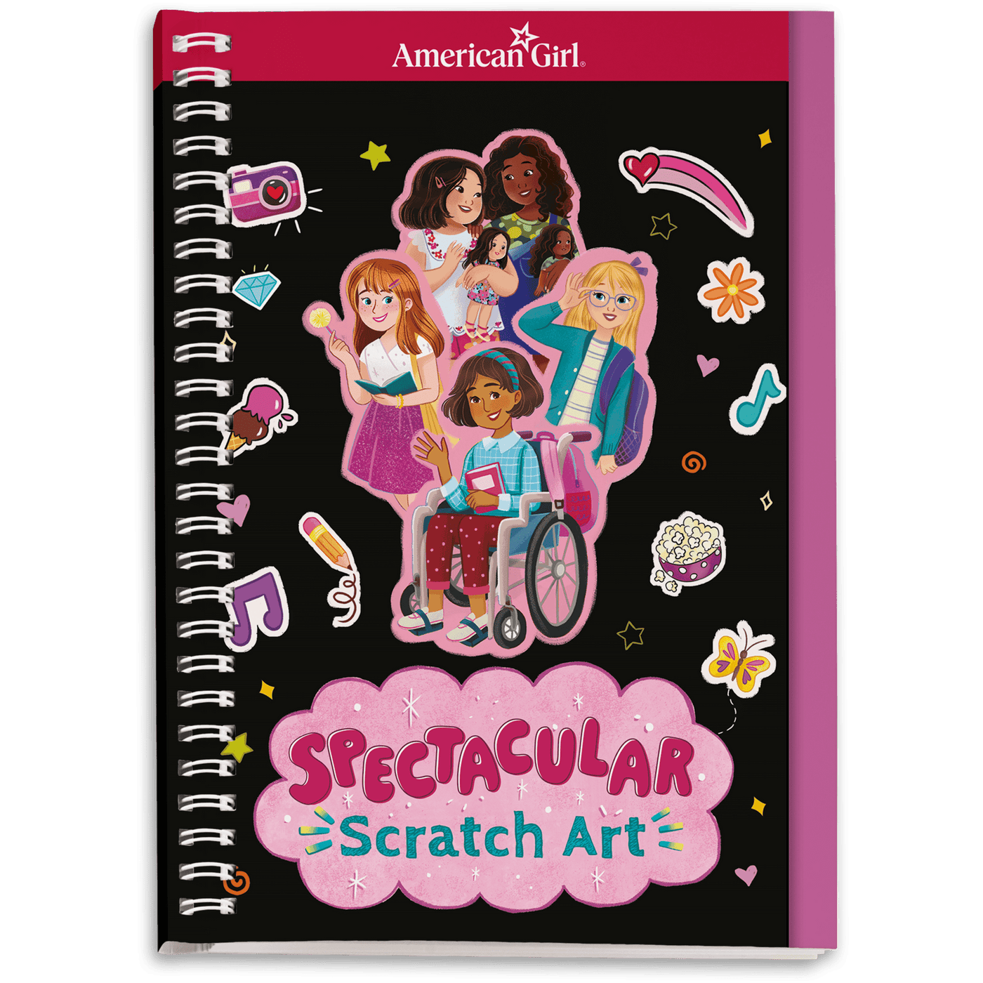 Spectacular Scratch Art Book E4