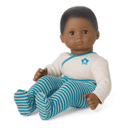 Bitty Baby® Doll #1 with black hair in Soft Blue I0