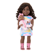 Little Bitty Baby™ 7.75-inch Doll with black hair S1
