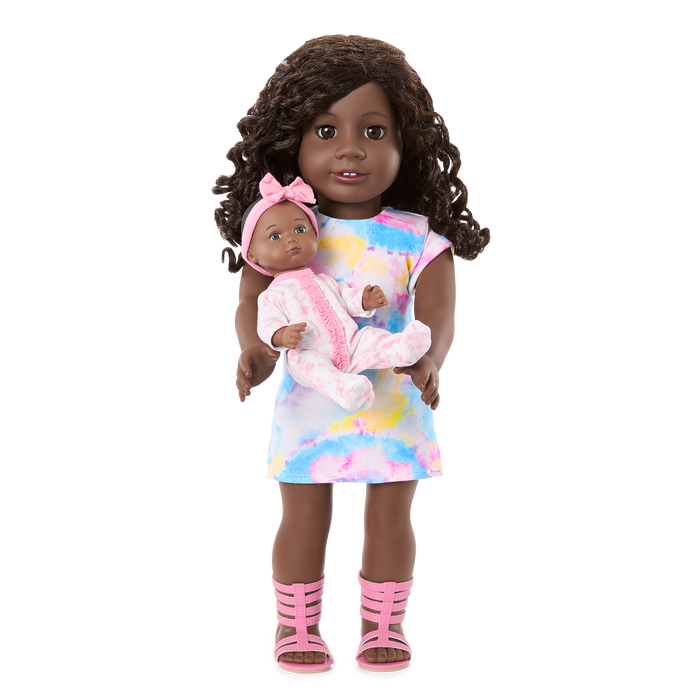 Little Bitty Baby™ 7.75-inch Doll with black hair S1