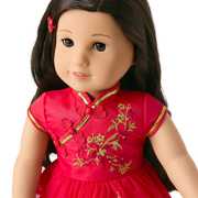 Lunar New Year's Celebration Outfit for 18-inch Dolls Y9