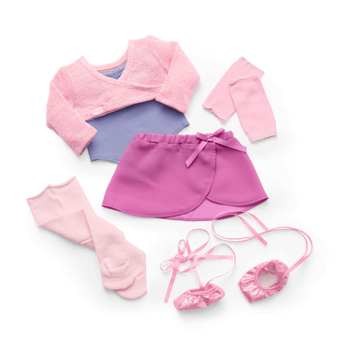 Plié Away Ballet Practice Outfit for 18-inch Dolls G0
