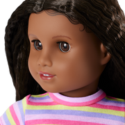 Long Hair Looks™ by Truly Me™ 18-inch Doll #135 & hair accessories O3