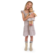 American Girl® x Hill House Home Tiny Ellie Nap Dress for Girls (Samantha™ Print) R8