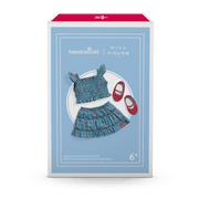American Girl® x Hill House Home Paz Nap Set for 18-inch Dolls (Kirsten™ Print) E3