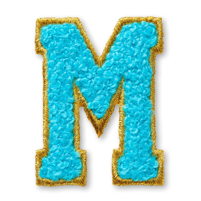 AG™ Letter M Stick-On Patch E1