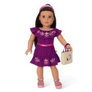 Raquel's™ Beach Party Dress for 18-inch Dolls (Girl of the Year™ 2026) B3