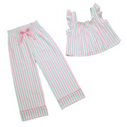Raquel's™ Coastal Stripes Pajamas for Girls (Girl of the Year™ 2026) K2