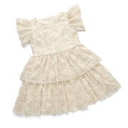 American Girl® x Janie and Jack Sparkly Cream Celebration Dress for Little Girls & Girls D0