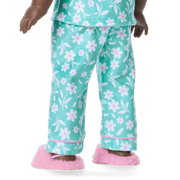 Flower Fun PJs for 18-inch Dolls U0