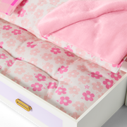All Set for Sleepovers Canopy Bed for 18-inch Dolls Z0