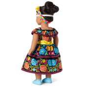 Día de Muertos Celebration Outfit for 18-inch Dolls V1