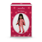 American Girl® x Hanna Andersson Berry Bright Stars Pajamas for 18-inch Dolls R3