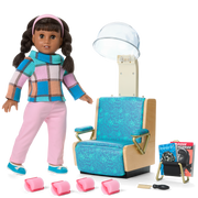 Melody’s™ Salon Chair & Accessories for 18-inch Dolls (Historical Characters) L1