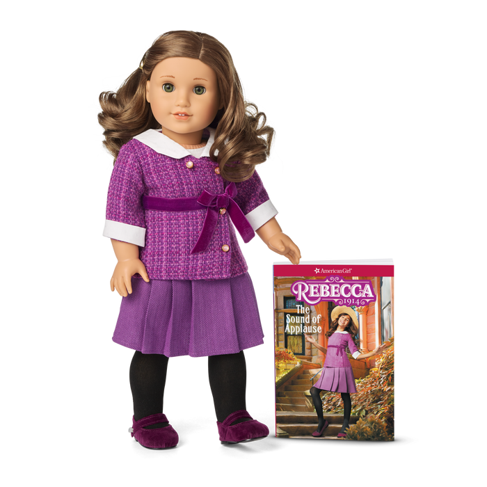 Rebecca™ 18-inch Doll & Book (Historical Characters) B0
