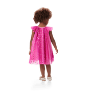 Pink Party-Ready Dress for Little Girls (Bitty Baby®) X5
