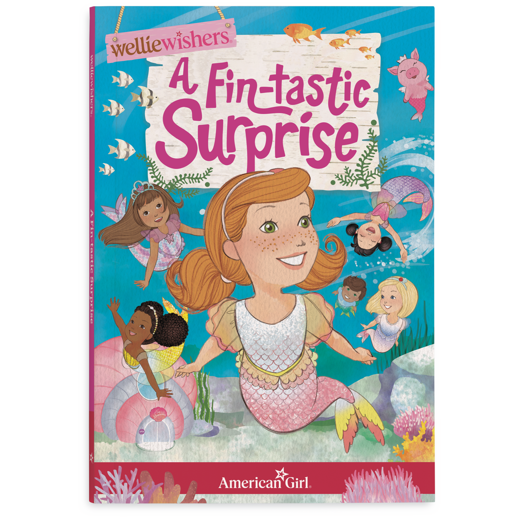 A Fin-tastic Surprise Book (WellieWishers™) H0