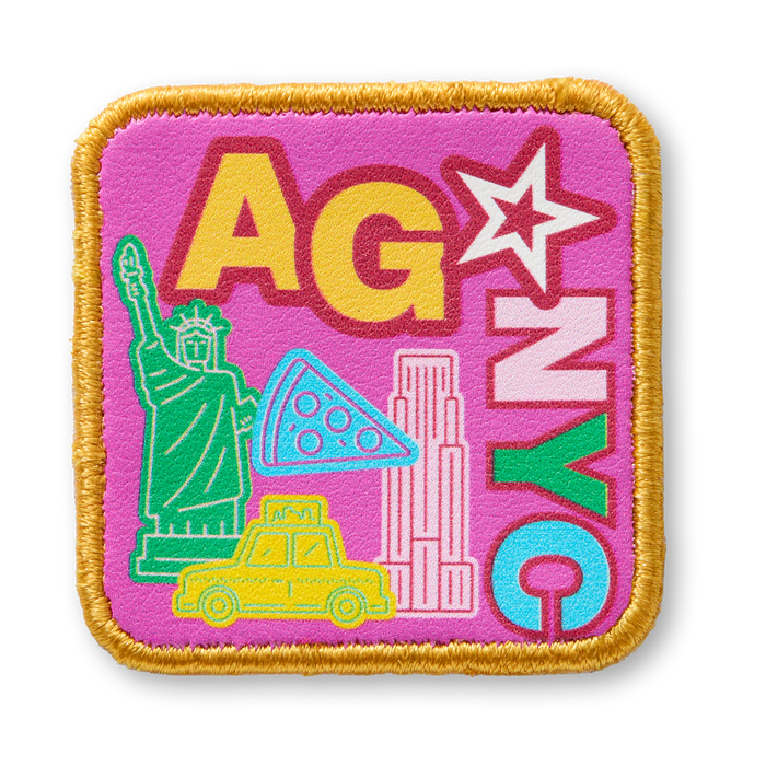 AG™ New York Stick-On Patch J2