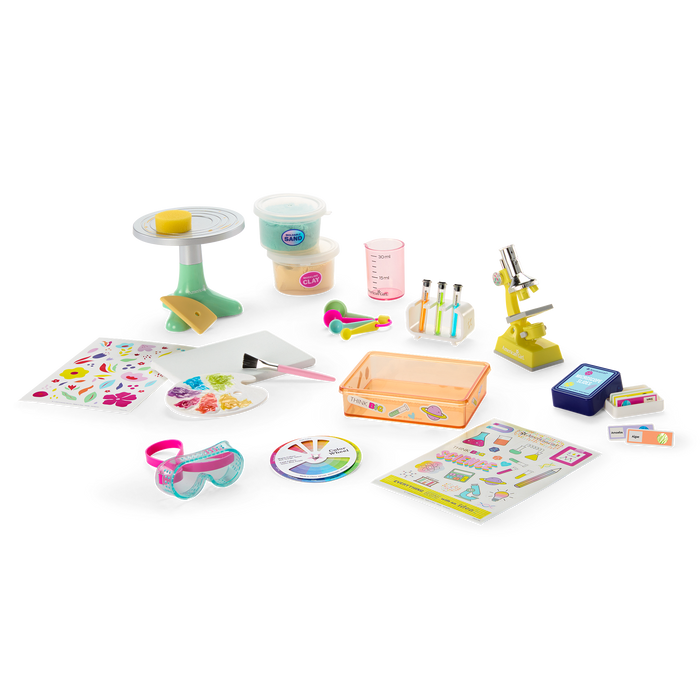 Love to Explore Art & Science Set for 18-inch Dolls N5