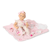 Bitty Baby® Doll #3 with blonde hair Care & Play Set N3