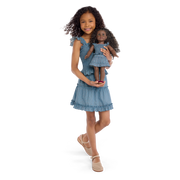 American Girl® x Hill House Home Tiny Paz Nap Set for Girls (Kirsten™ Print) Z4