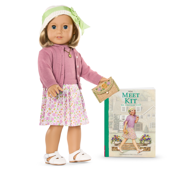 Kit Kittredge™ 18-inch Doll, Book & Accessories (Historical Characters) W3