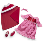 Disney Princess Belle Winter Dress & Cape Outfit for 18-inch Dolls by American Girl® I1