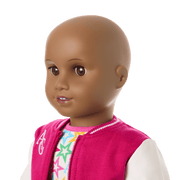 Truly Me™ 18-inch Doll #114 without hair J7