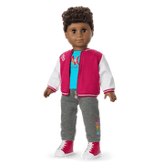 Truly Me™ 18-inch Doll #113 with curly dark-brown hair V9