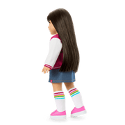 Truly Me™ 18-inch Doll #130 with straight black-brown hair Y1