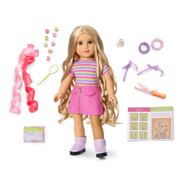 Long Hair Looks™ by Truly Me™ 18-inch Doll #133 & hair accessories C6