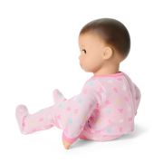 Bitty Baby® Doll #2 with brown hair in Pastel Pink Z8