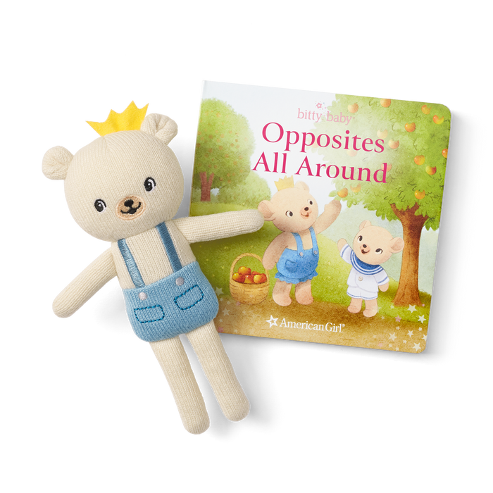 Bitty’s™ Bear Friend & Opposites All Around Board Book E2