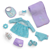 Disney Frozen Elsa Cuddle & Care Set with Bitty Baby® Doll by American Girl® A1