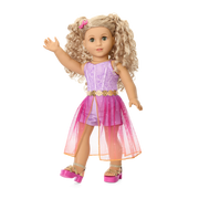 Glam Sparkly Concert Outfit for 18-inch Dolls V1