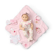 Bitty Baby® Doll #2 with brown hair Care & Play Set Z5