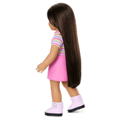 Long Hair Looks™ by Truly Me™ 18-inch Doll #134 & hair accessories E5