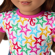 Truly Me™ 18-inch Doll #117 with wavy dark-brown hair P0